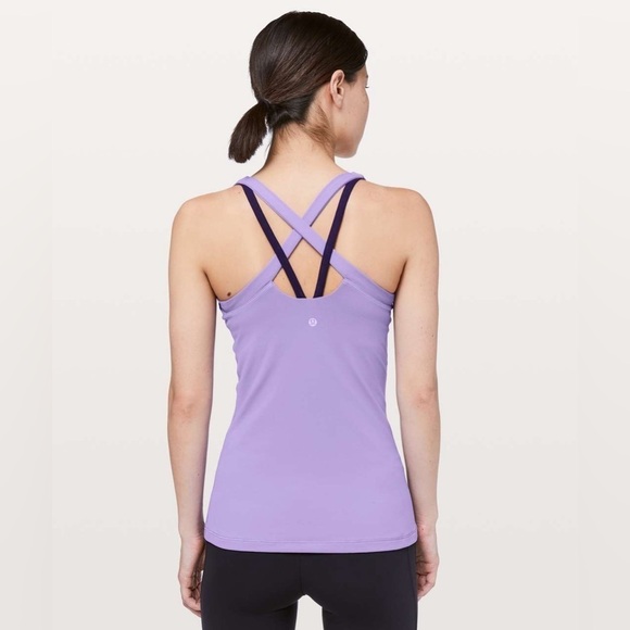 Lululemon Rally Your Heart Tank Enchanted Iris / Dark Court Purple Size 6 - Picture 1 of 7